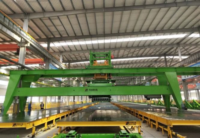 固定模臺柔性生產系統(tǒng)的應用|河南清水二期正式投產 