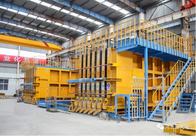 創(chuàng)新預制 高效建造|預制墻板成組立模生產(chǎn)系統(tǒng)在秦皇島海三項目應用